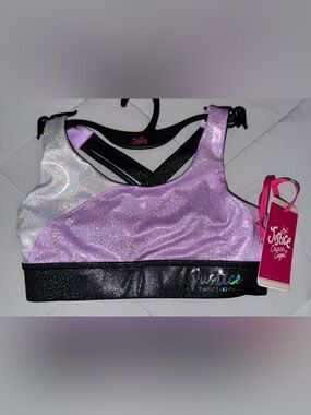 Justice Sports Bra, sz XS, 5/6